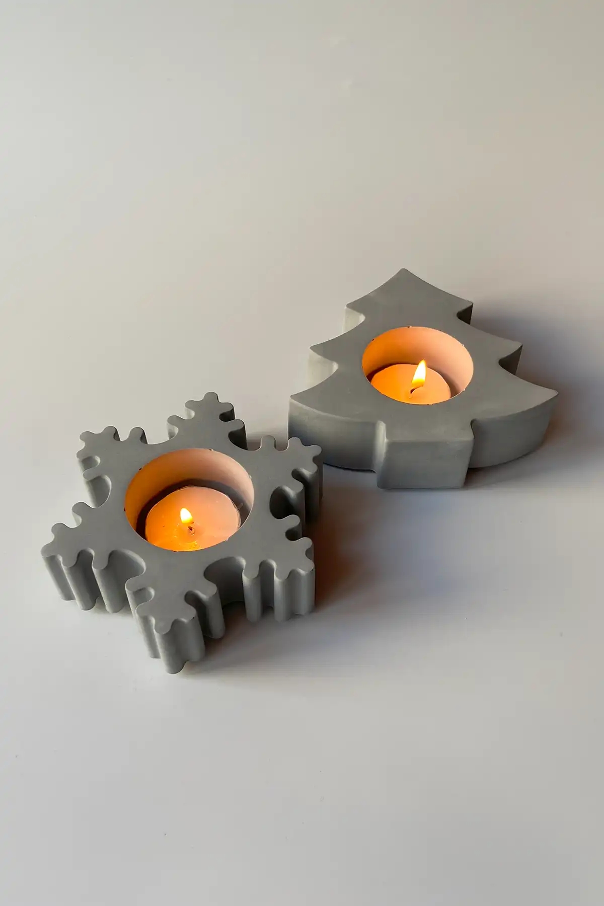 2’li Yılbaşı Tealight Mumluk Seti