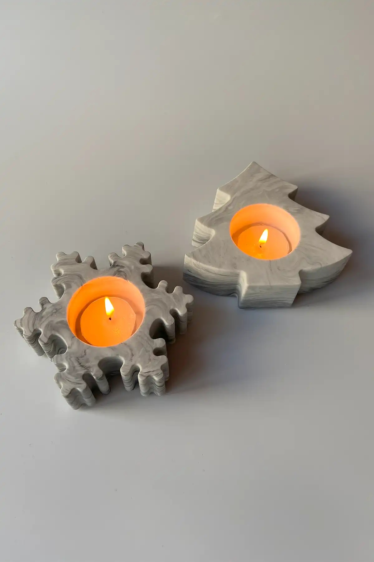 2’li Yılbaşı Tealight Mumluk Seti